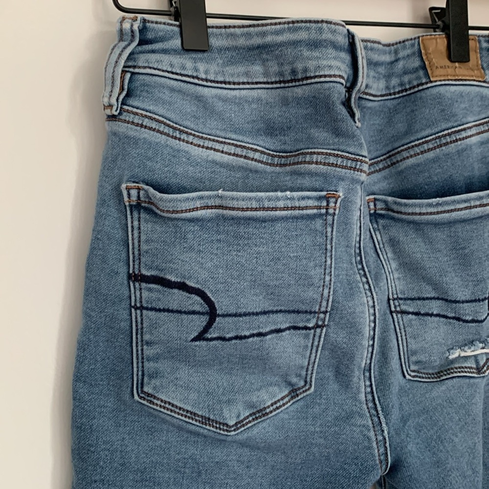 American Eagle cropped shorts size 6 - Picture 2 of 13